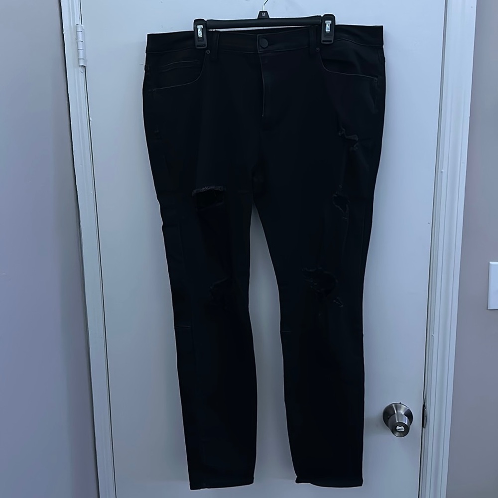 Ripped black jeans by Fashion nova men